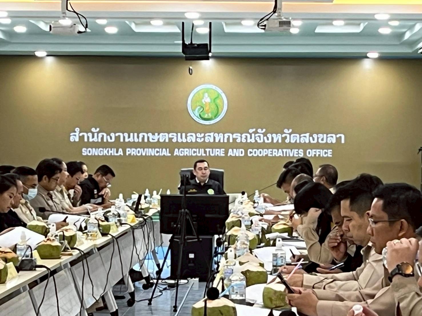 title - ผู้ตรวจราชการ ส.ป.ก. ร่วมประชุมตรวจราชการ ของผู้ตรวจราชการกระทรวงเกษตรและสหกรณ์ เขตตรวจราชการที่ 5 รอบที่ 1 จังหวัดสงขลา